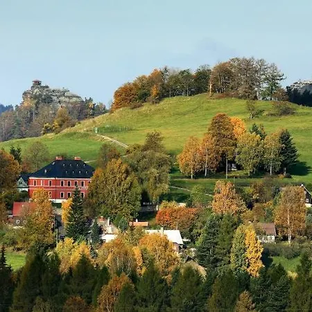 Wellness Zamecek ホテル Jetřichovice